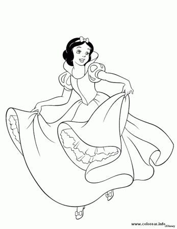 Blancanieves-vaila Blancanieves PRINTABLE COLORING PAGES FOR KIDS.