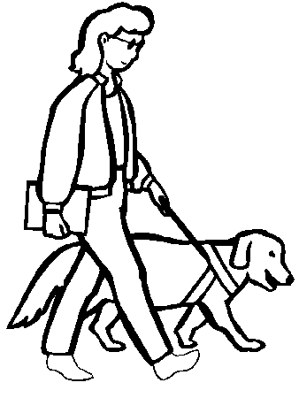 Printable Disabilities 21 People Coloring Pages - Coloringpagebook.com