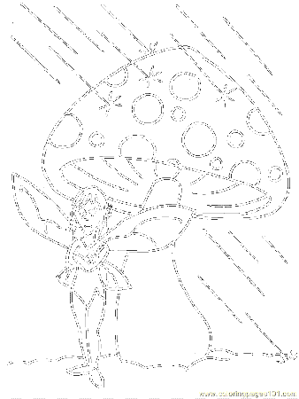 Free Printable Coloring Page Fairy Coloring Pages013 Cartoons 