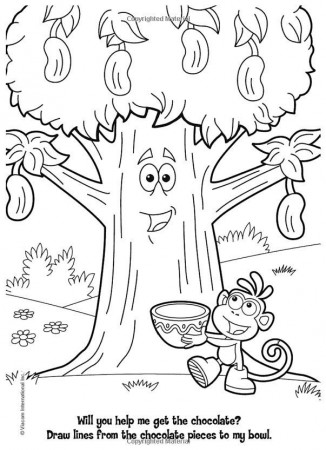 Dora's Super Silly Coloring Book - Free Shipping