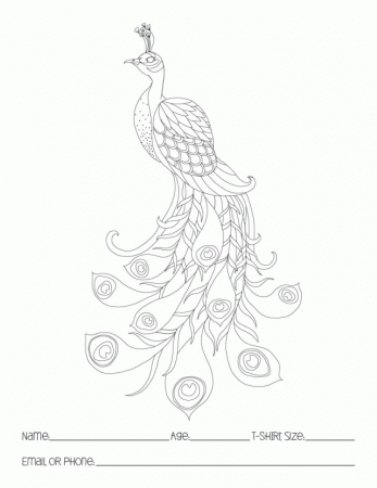 Printing Peacock Coloring Page Inspiring | ViolasGallery.
