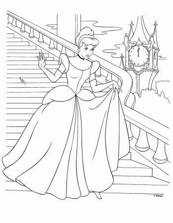 Back To This Page To Print More Princess Coloring Pages