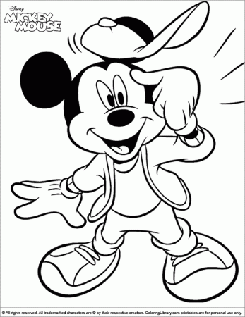 Coloring Pictures Of Mice