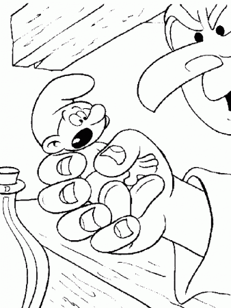 The Smurfs Coloring pages 13 - smilecoloring.com