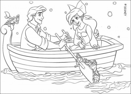 Disney The Little Mermaid Coloring Pages #15 | Disney Coloring Pages