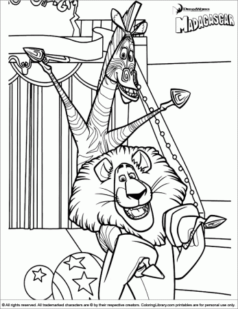 The Penguins Of Madagascar Coloring Pages