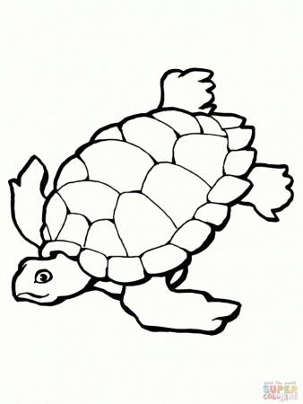 Turtle Sea Turtle Coloring Pages Printable Coloring Book Ideas 