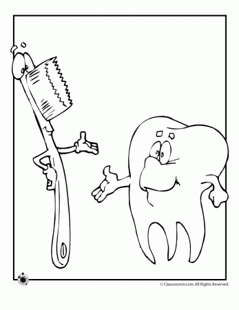 Dentist Coloring Pages | Classroom Jr.