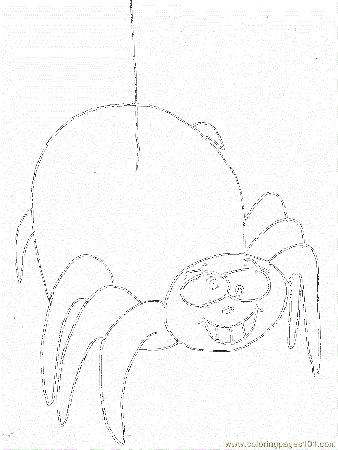 Coloring Pages Spider (Animals > Spider) - free printable coloring 