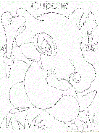 Coloring Pages Ground Pokemon (Cartoons > Ground Pokemon) - free 