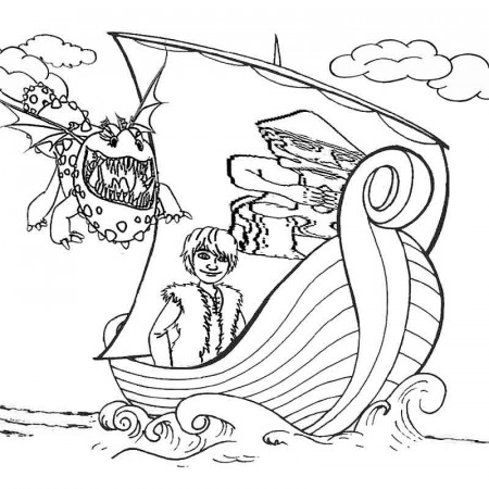 how to train your dragon2 Colouring Pages (page 2)