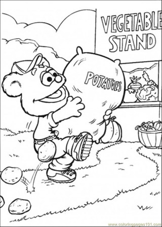 BABY MUPPETS Colouring Pages (page 3)