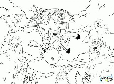 Adventure Time Coloring Pages | Coloring99.