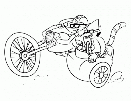 Regular Show Coloring Pages | Coloring Pages