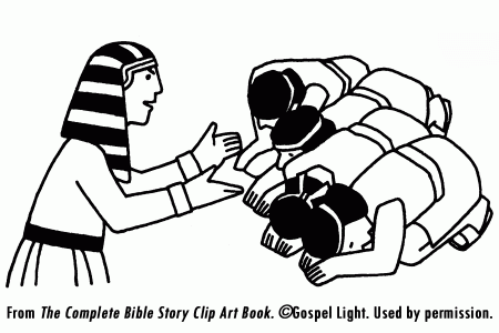 Bible Coloring Pages Old Testament Joseph And His Brothers