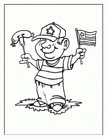 4th of July Coloring Pages