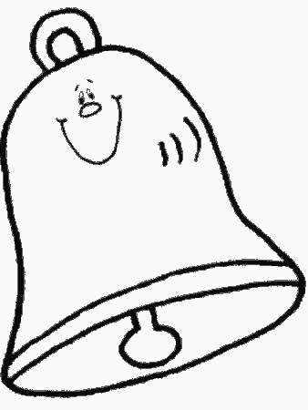 Bell Coloring Pages For Kids - Free Printable Coloring Pages 