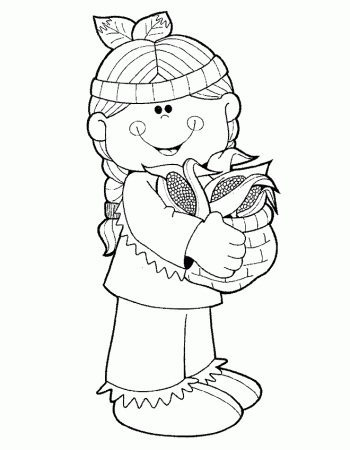 coloring pages of indians | Coloring Picture HD For Kids | Fransus 