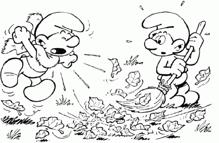 The smurfs Coloring Pages - Coloringpages1001.