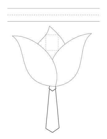 Gallery For > Tulip Flower Template Printable