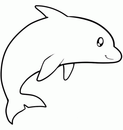 Dolphin Coloring Pages (14) - Coloring Kids