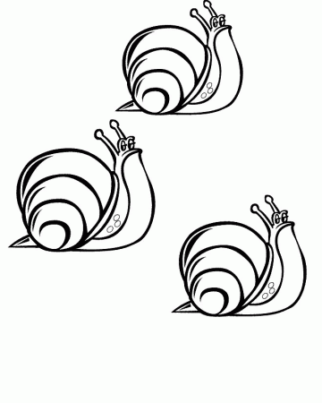 Coloring Page - Snail animal coloring pages 14