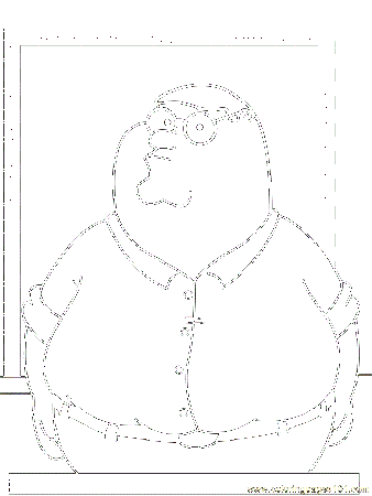 Coloring Pages Family Guy 2 (Peoples > Others) - free printable 