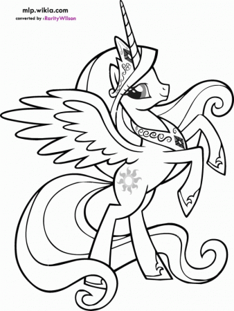 Coloring To Print Animals Pony Number 374909 61366 My Little Pony 