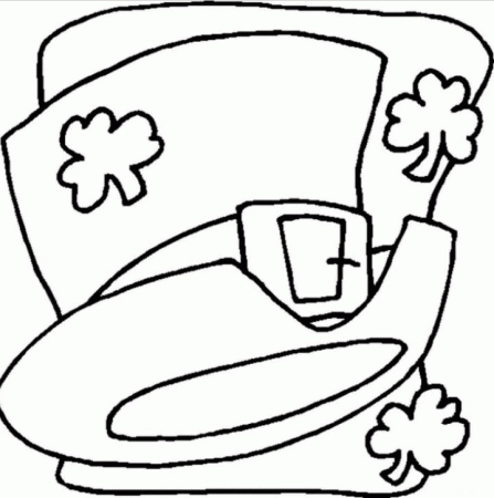 St Patrick S Day : Letter D For Object Coloring Pages, Letter E 
