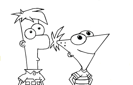 Phineas and Ferb Coloring Pages