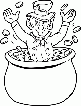Pot Of Gold Coloring Page | Find the Latest News on Pot Of Gold 