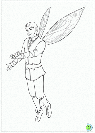 Baribie Mariposa Coloring page