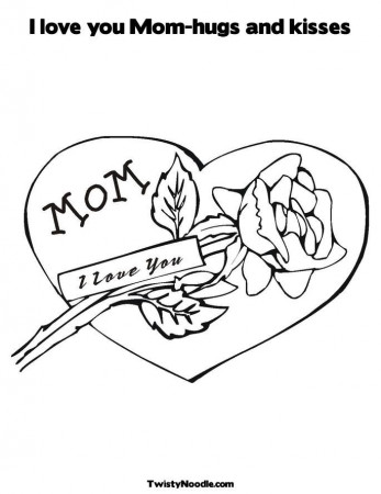 iwecub: i love you mom coloring pages