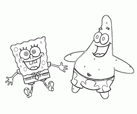 Spongebob Patrick Coloring Pages