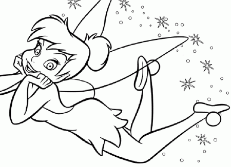 Tinkerbell Coloring Pages | ColoringMates.