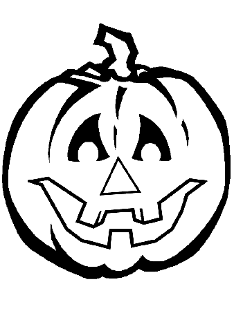 halloween pumpkin coloring pictures | Coloring Picture HD For Kids 