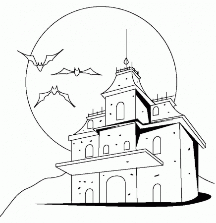 Dog House Coloring Pages: Dog House