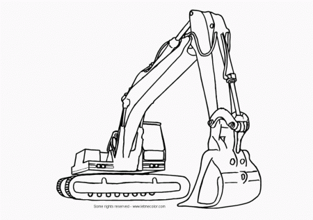 construction truck coloring pages kids | The Coloring Pages
