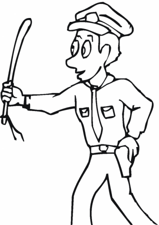 Community Helper Coloring Pages For Kids | COLORING WS