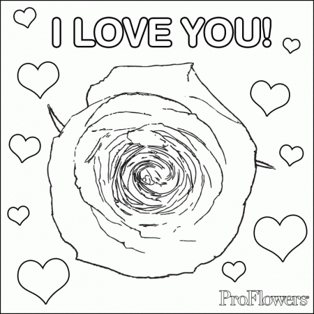 Hearts And Roses Coloring Pages 3 Hearts And Roses Coloring Pages 
