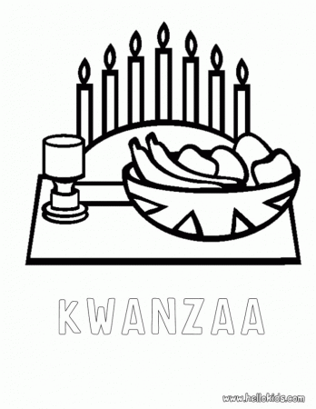 Kwanzaa Coloring Page For Kids | 99coloring.com