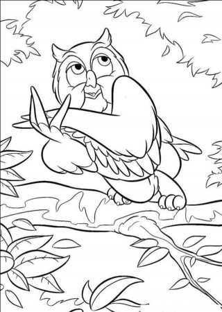Printable Coloring Pages Of Owls Concept | ViolasGallery.