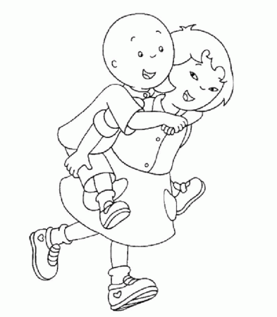 Caillou coloring images caillou coloring pages free – Kids 