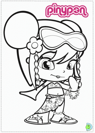 Pinypon Coloring page