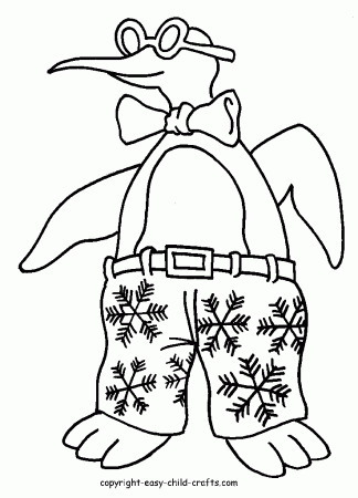 cartoon penguin Colouring Pages (page 3)