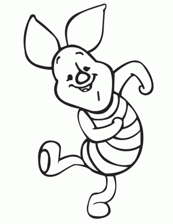 Free Printable Piglet Coloring Pages | HM Coloring Pages | Page 5