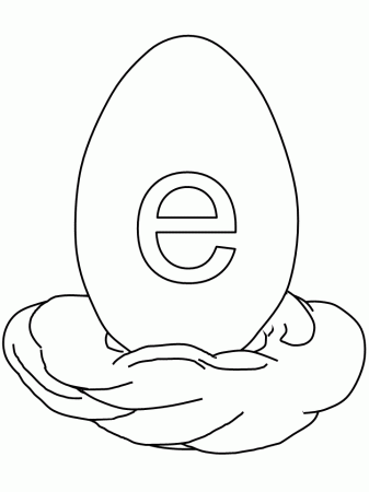Alphabet # E Coloring Pages & Coloring Book