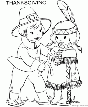 Coloring pictures for thanksgiving