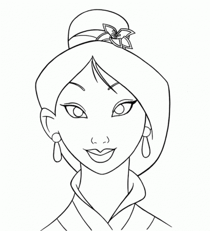 mulan Colouring Pages (page 2)