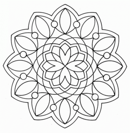Geometric Coloring Pages To Print Free Printable Tattoo